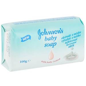 Джонсонс беби мыло молочное 100г